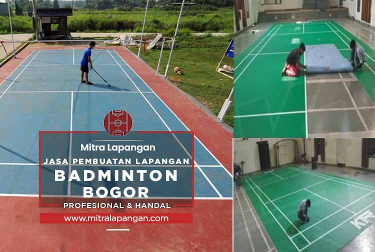 Harga Jasa Pembuatan Lapangan Badminton Bogor 2024