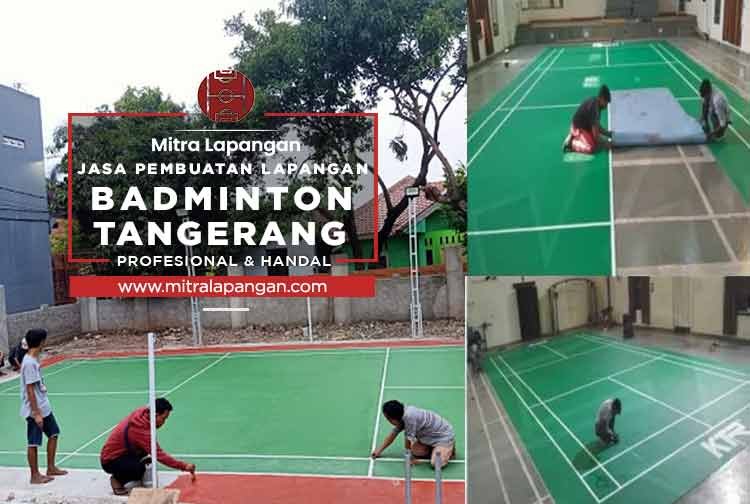 Jasa Pembuatan Lapangan Badminton Tangerang