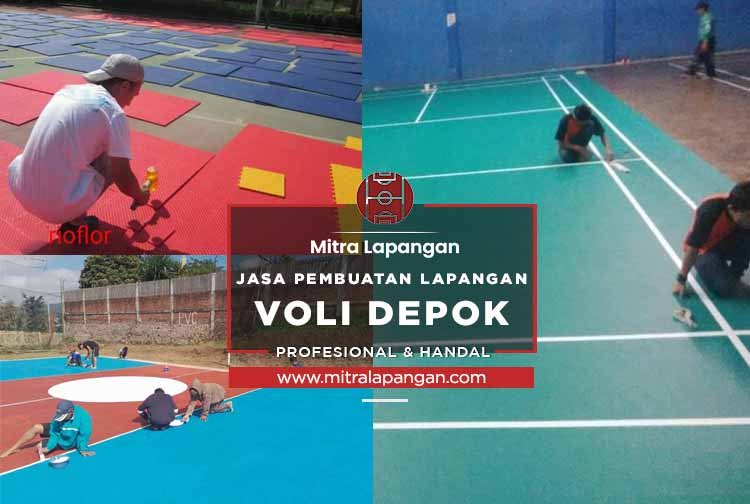 Harga Jasa Pembuatan Lapangan Voli Depok 2024