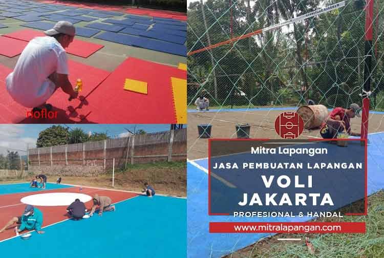 Harga Jasa Pembuatan Lapangan Voli Jakarta 2024