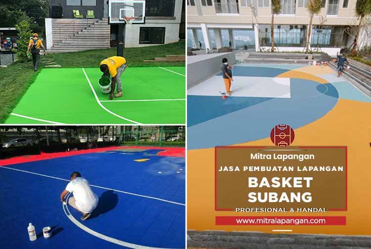 Jasa Pembuatan Lapangan Basket Subang