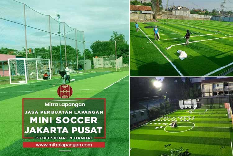 Jasa Pembuatan Lapangan Mini Soccer Jakarta Pusat