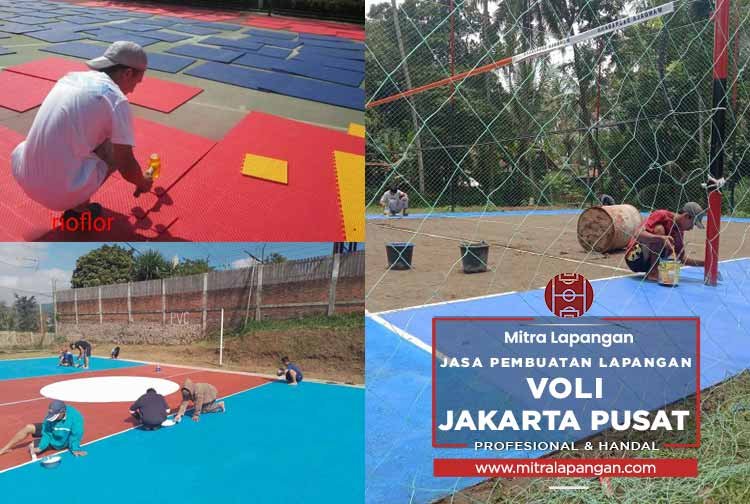 Jasa Pembuatan Lapangan Voli Jakarta Pusat