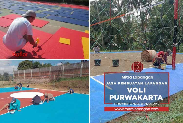 Harga Jasa Pembuatan Lapangan Voli Purwakarta 2024