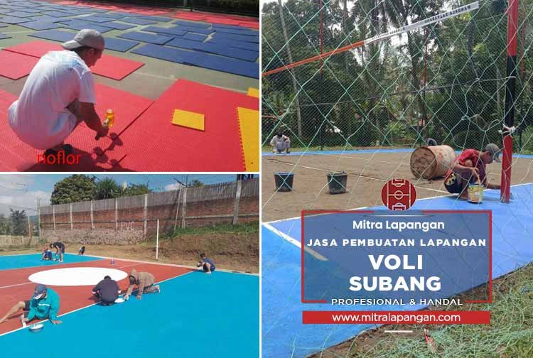 Jasa Pembuatan Lapangan Voli Subang