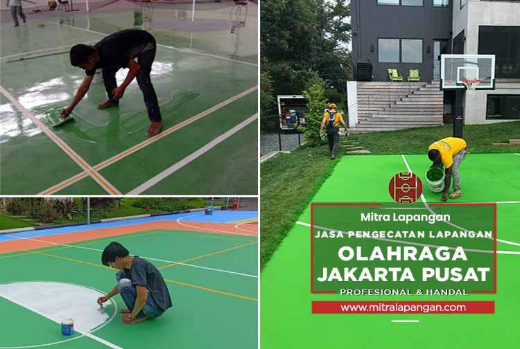 Harga Jasa Pengecatan Lapangan Jakarta Pusat 2024